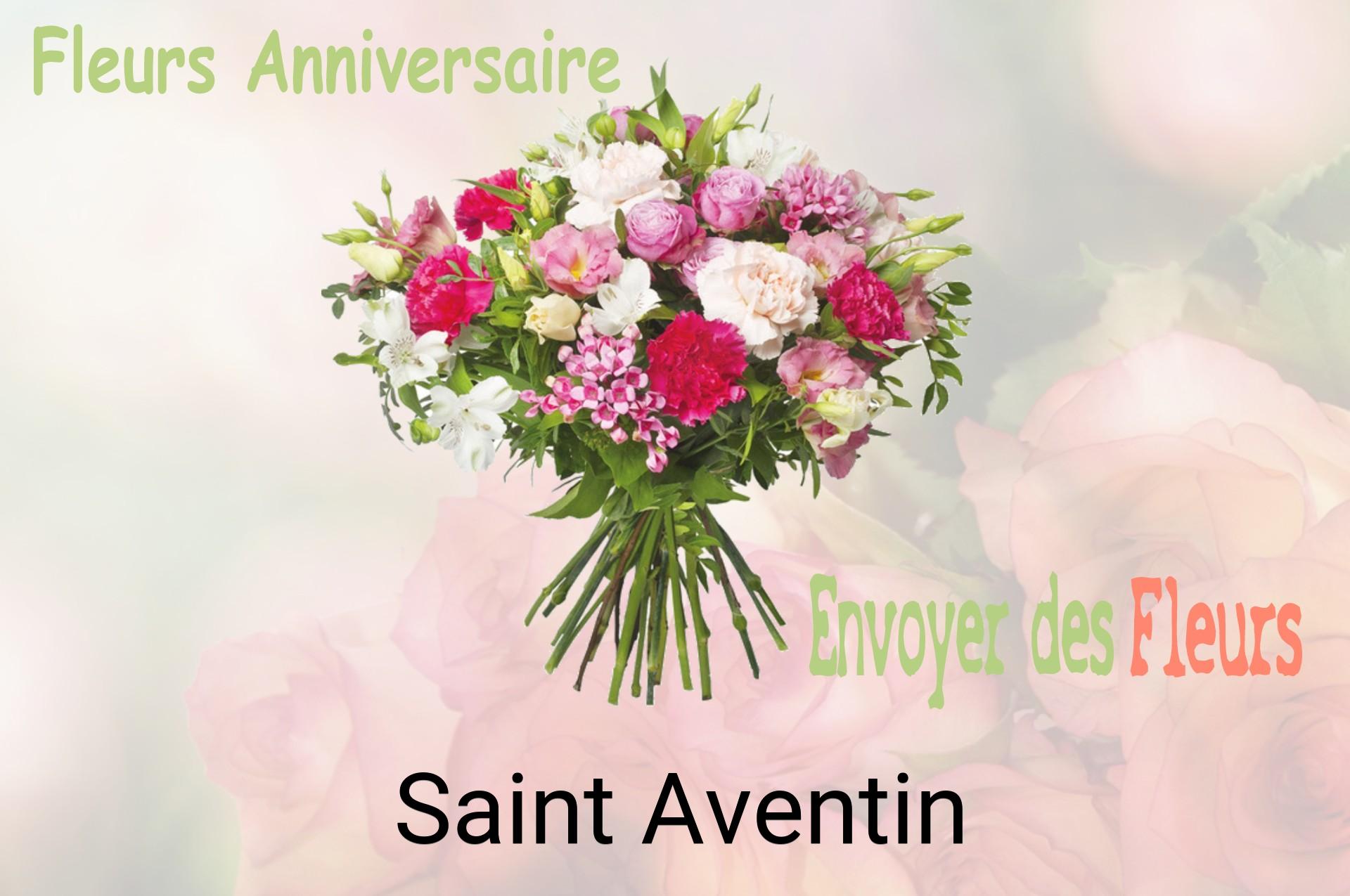 Bouquet de fleurs d’anniversaire livré à Saint-Aventin